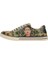 Kadın Vegan Deri Yeşil Sneakers - Frida’s World Frida KahloTasarım 3