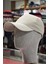 Unisex Spor Kep Micro Eşofman Kumaşı Arkası Ayarlanabilir Krem 1