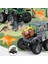 Dinozor Taşıma Araba Kamyon Model Playset Erkekler ve Kızlar Için Koleksiyon Tyrannosaurus Rex (Yurt Dışından) 4