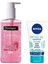 Pembe Greyfurt & C Vitaminli Canlandırıcı Yüz Temizleme Jeli 200 ml + Nivea Beyaz Kil Maskesi 3'ü1 Arada MASKE150 ml 1