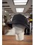 Kancalı Siyah Unisex Keten Bucket Şapka Kova Balıkçı Şapka Pamuk 2