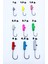 Rocket Plus Uv ve Glow Jig Head (Japon Fudo Iğne) Kurşuni-5 G. - 4 No. Iğne 1