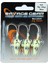 Savage Gear Sandeel Jig Head 16G 3/0 - 3pcs Glow Suni Yem 1