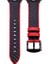 Apple Izle 7 41MM Için Karbon Fiber Dokusu Kordon Band Kırmızı 1