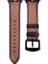 Apple Izle 7 41MM Için Karbon Fiber Dokusu Kordon Band Kahverengi 1
