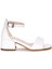 Kiko 769 Kum Cilt Günlük Kız Çocuk 3 cm Topuk Sandalet Ayakkabı 4
