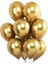 12" Krom Gold Balon 5 Adet 1
