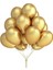 10" Balon Metalik Gold 10 Adet 1