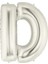 D Gümüş 40 Inch Folyo Balon 1