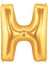 H Gold 16 Inch Folyo Balon 1