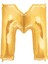 M Gold 16 Inch Folyo Balon 1