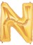 N Gold 16 Inch Folyo Balon 1