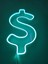 Dolar Neon Şekiller Işaret Neon LED Dekoratif Duvar Aydınlatması Neon Duvar Yazısı 1