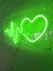 Kalp Ritim Neon Şekiller Işaret Neon LED Dekoratif Duvar Aydınlatması Neon Duvar Yazısı 2