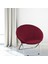 F Fityle Süper Yumuşak Jakarlı Kumaş Daire Sandalye Slipcover Kaymaz Yüksek Streç Çıkarılabilir Polyester Ay Sandalye Kapak Yetişkinler Için Mobilya Koruma Yıkanabilir - Şarap Kırmızı (Yurt Dışından) 5