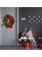 Noel Kapı Çelenk 40 cm (Yurt Dışından) 5