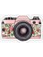 Zobarmarkt Pembe Fotoğraf Makinesi Defter Ajanda Planner Bullet Journal Laptop Sticker, 5 cm 1