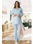 Mecit Dantelli Lohusa Pijama Takım 5414 1