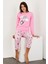 Baskılı Uzun Kol Pijama Takım 2