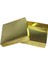 Komple Karton Kutu 10X10X3 cm - 25 Adet Gold 1