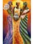 Afrika Kadınları Sayılarla Boyama Seti Rulo 40 x 50 cm 1