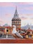 Galata Kulesi ve Martı Sayılarla Boyama Seti Rulo 40 x 50 cm 1