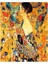 Gustav Klimt Genç Kadın Sayılarla Boyama Seti Rulo 40 x 50 cm 1