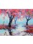 Bahar Ihtişamı Sayılarla Boyama Seti Kasnaklı 40 x 50 cm 1