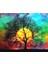 Dingin Ağaç Sayılarla Boyama Seti Kasnaklı 40 x 50 cm 1
