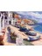 Huzurlu Kasaba Italya Kıyıları Sayılarla Boyama Seti Kasnaklı 50 x 65 cm 1