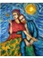 Frida ve Gogh Sayılarla Boyama Seti Kasnaklı 40 x 50 cm 1