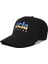 OSOS Siyah Baseball Cap Nakışlı Unisex Şapka 1
