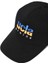 OSOS Siyah Baseball Cap Nakışlı Unisex Şapka 2