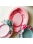 Gül Kabartmalı Oval Çerçeve 14CM Silikon Kalıp K-114 2