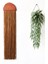 Makrome Duvar Dekoru - Mdf ve Makrome Duvar Süsü - Kahverengi 30 cm 1