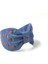 Kiraz Nakışlı Denim Mavi Taç 3