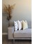 geometrik üçgen desenli minimal modern kırlent kılıfı 5