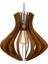 Modern Ahşap Mdf 3D Lazer Kesim Rustik Salon Avize 3