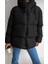 Oversize Kapüşonlu Şişme Mont 1