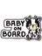 Baby On Board Inekcik Araç Sticker, 18 x 10 cm 1