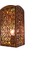 Otantik Desenli Modern Ahşap Mdf Lazer Kesim Rustik Salon Aplik 1