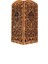 Otantik Desenli Modern Ahşap Mdf Lazer Kesim Rustik Salon Aplik 3