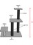 Pati Katlı Kedi Tırmalama ve Oyun Platformu - BEYAZ 5