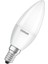 4,9-40W 2700K Sarı Işık E14 Ince Duy Mum Buji LED Ampul 3 Adet 1