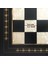 Wood Art El Yapımı Masif Ahşap Sedefli Satranç Tablası 59X59 4