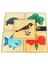 (Kuş) Bebek Oyuncak Çocuk Montessori Çiçek / Bitki / Animalspuzzle Erken Çocukluk Için Çocuk Odun 3