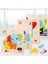 (ROKET-WT426C) Çocuklar Ahşap 3D Puzzle Montessori Oyuncak Erken Eğitim Karikatür Hayvan Öğrenme Yapboz 2