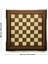 Wood Art El Yapımı Masif Ahşap Sedefli Satranç Tablası Ceviz 59X59CM 3