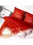 Yılbaşı Süsü Merry Christmas Çift Kişilik 3D Nevresim Takımı Pamuk Saten 4