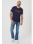 Erkek Texas Mavi Straight Fit Normal Bel Düz Paça Esnek Jean Pantolon 2